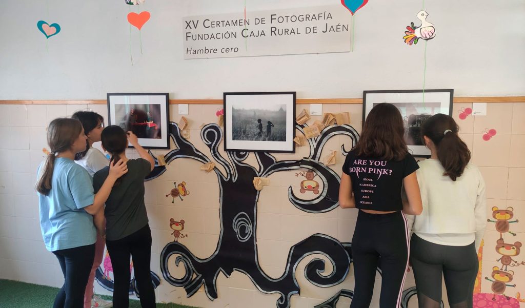 exposicion hambre cero ceip maria zambrano jaen