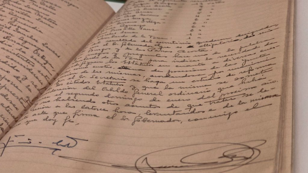 restauracion libro de actas cofradia buena muerte jaen