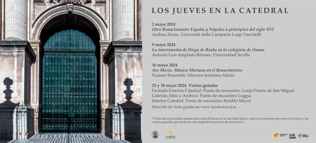 programación actividades los jueves en la catedral jaen