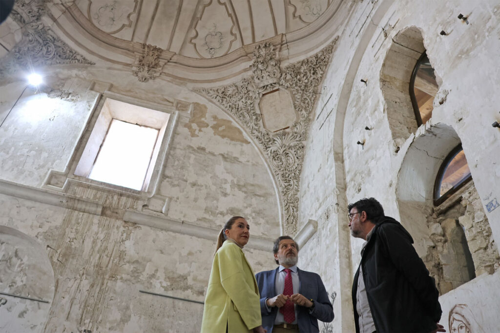 restauracion cupula altar mayor iglesia san lorenzo ubeda