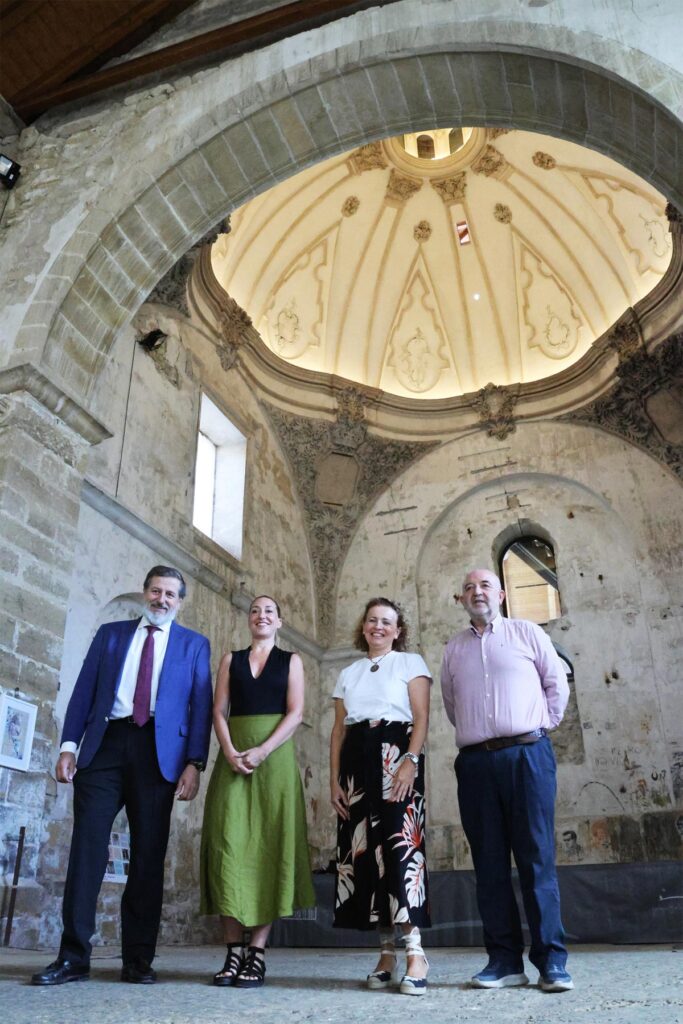 restauracion cupula iglesia san lorenzo ubeda