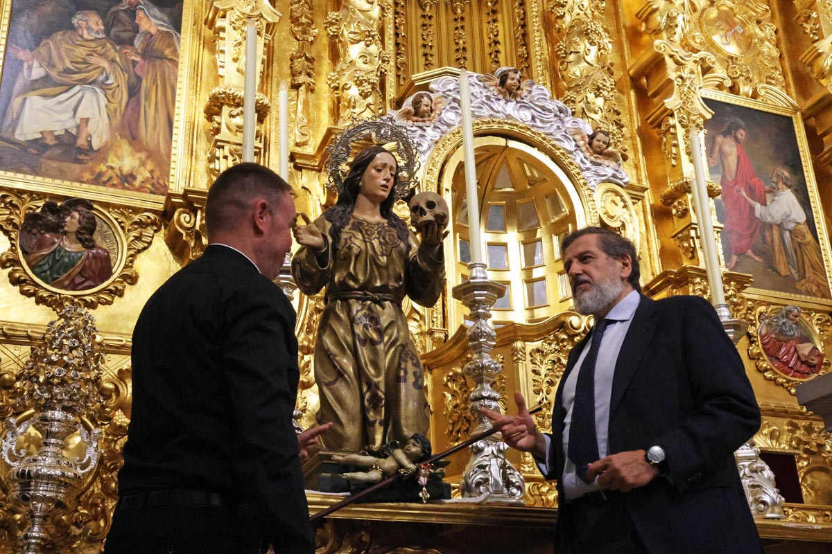 restauracion santa maria magdalena mengibar