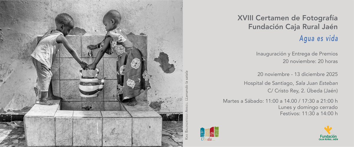Exposición XVIII Concurso de Fotografía ‘Agua es Vida’