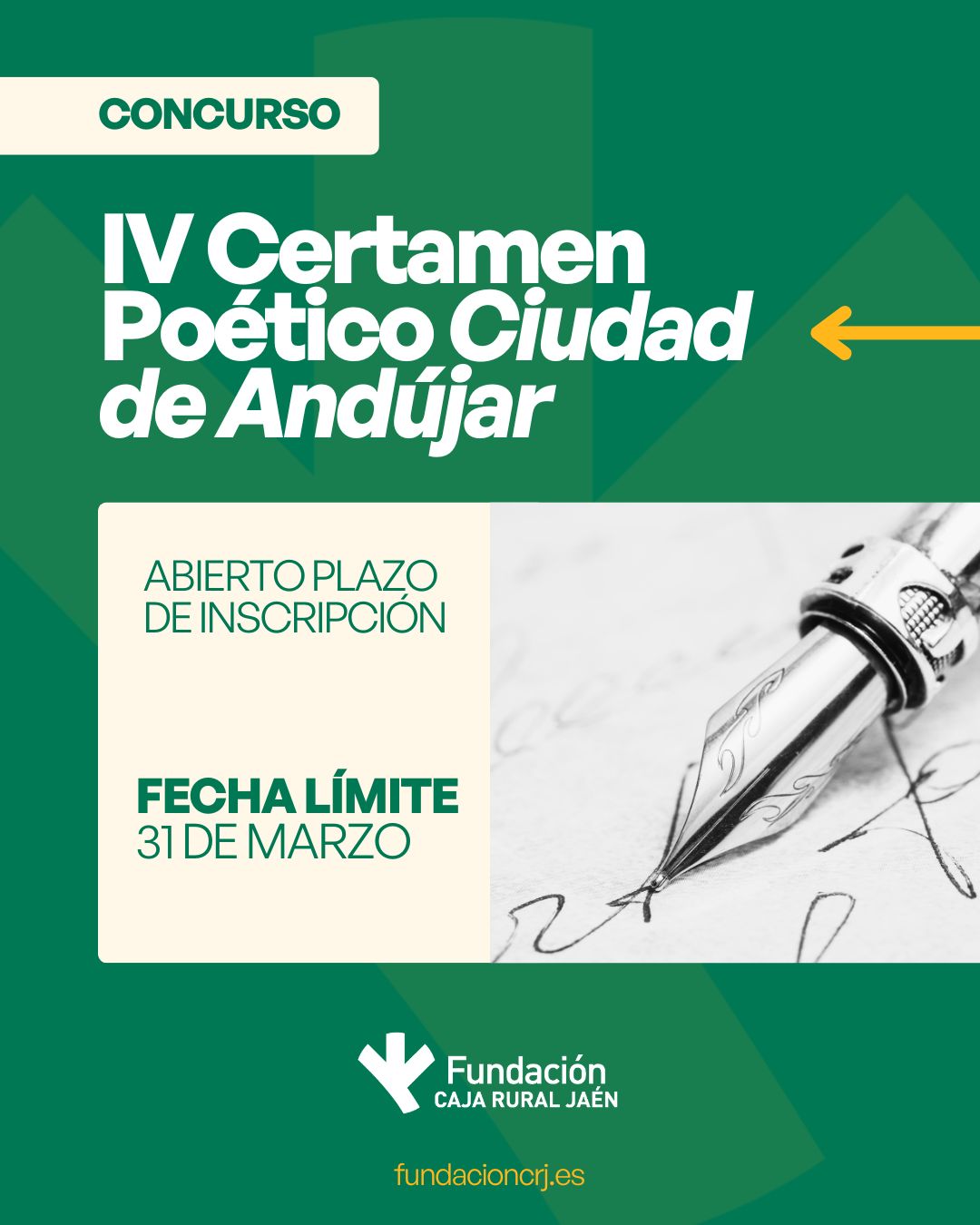 IV Certamen Poético Internacional Ciudad de Andújar Pablo Alcalde Higueras