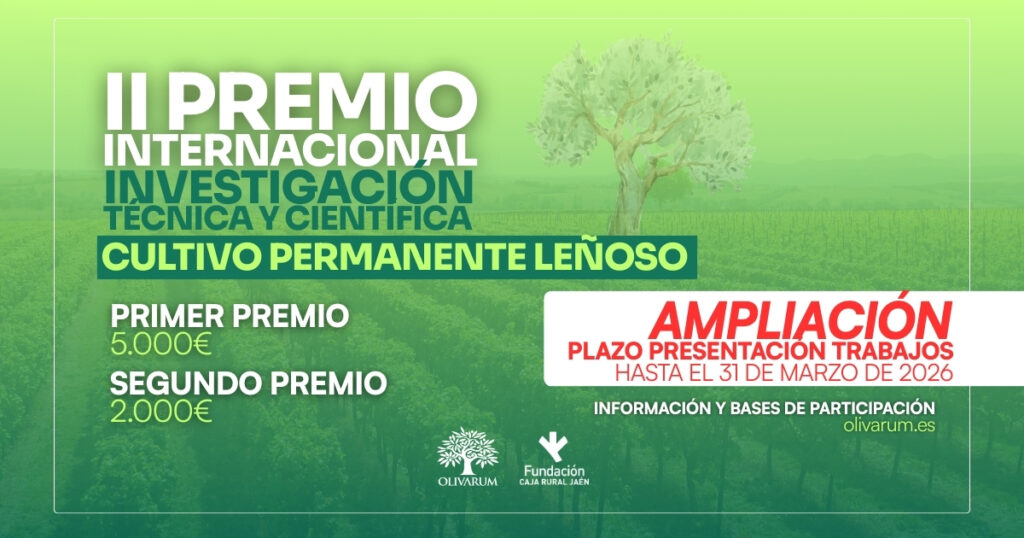 premio de investigación cultivos permanente leñoso