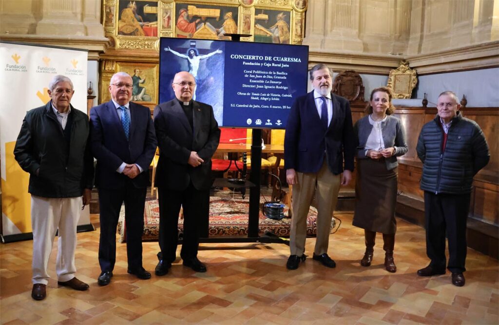 presentación concierto cuaresma fundacion caja rural de jaén