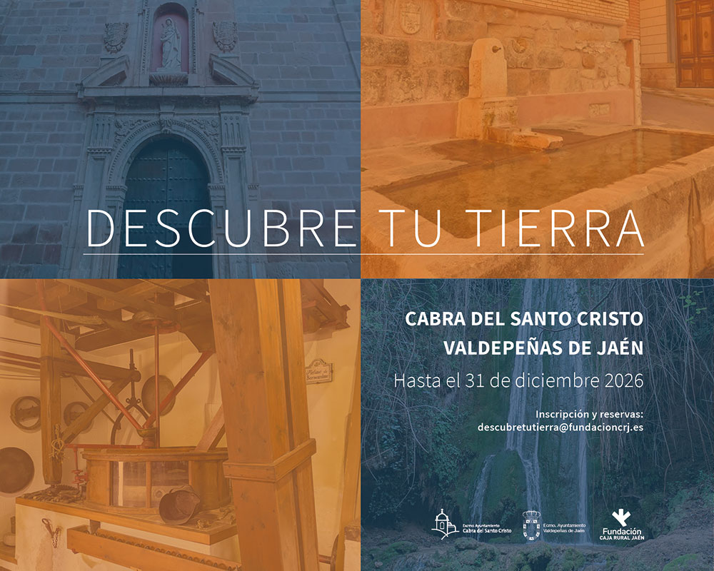 descubre tu tierra visitas guiadas gratuitas valdepeñas jaen cabra santo cristo