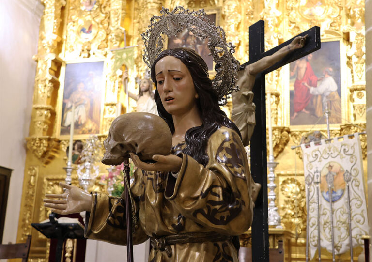 restauración santa maria magdalena mengibar