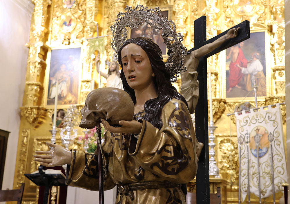 restauración santa maria magdalena mengibar