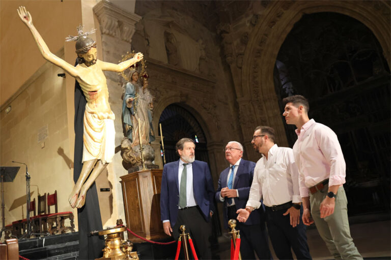 restauracion cristo cuatro clavos ubeda
